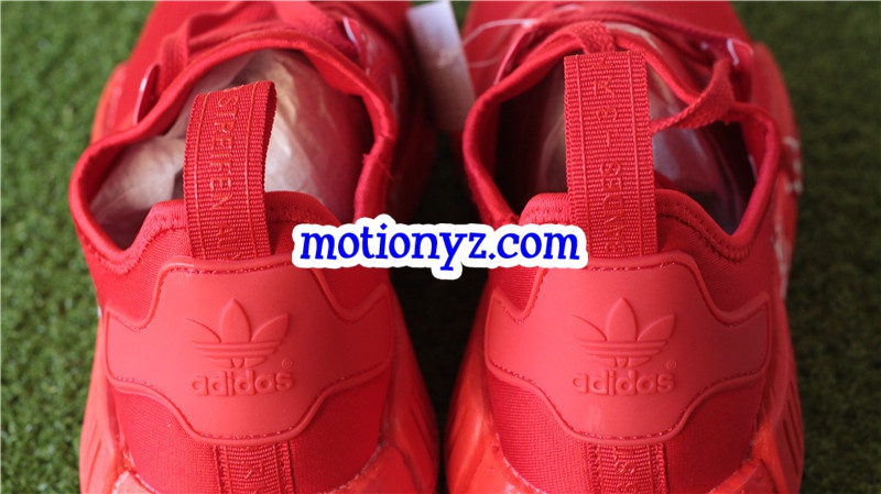 Real Boost Adidas NMD R1 Custom Red